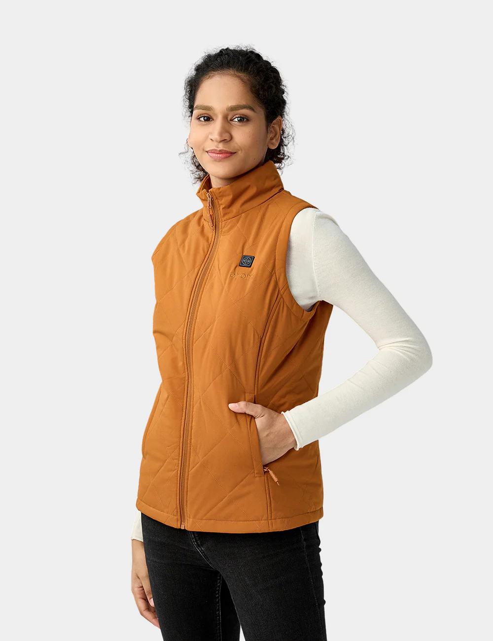 Women's Heated Quilted Vest - New Colors - Image 45