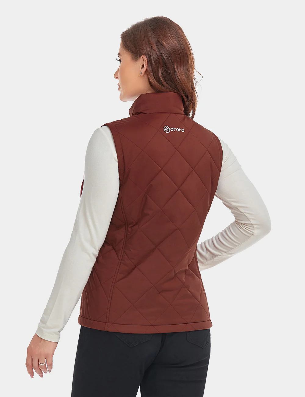 Women's Heated Quilted Vest - New Colors - Image 9